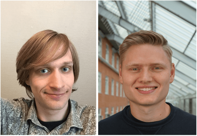 Two summer interns at SonoFit in 2025